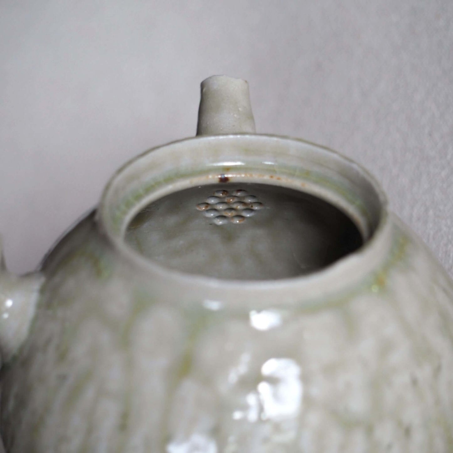 京燒　灰釉日式茶壺　250ml