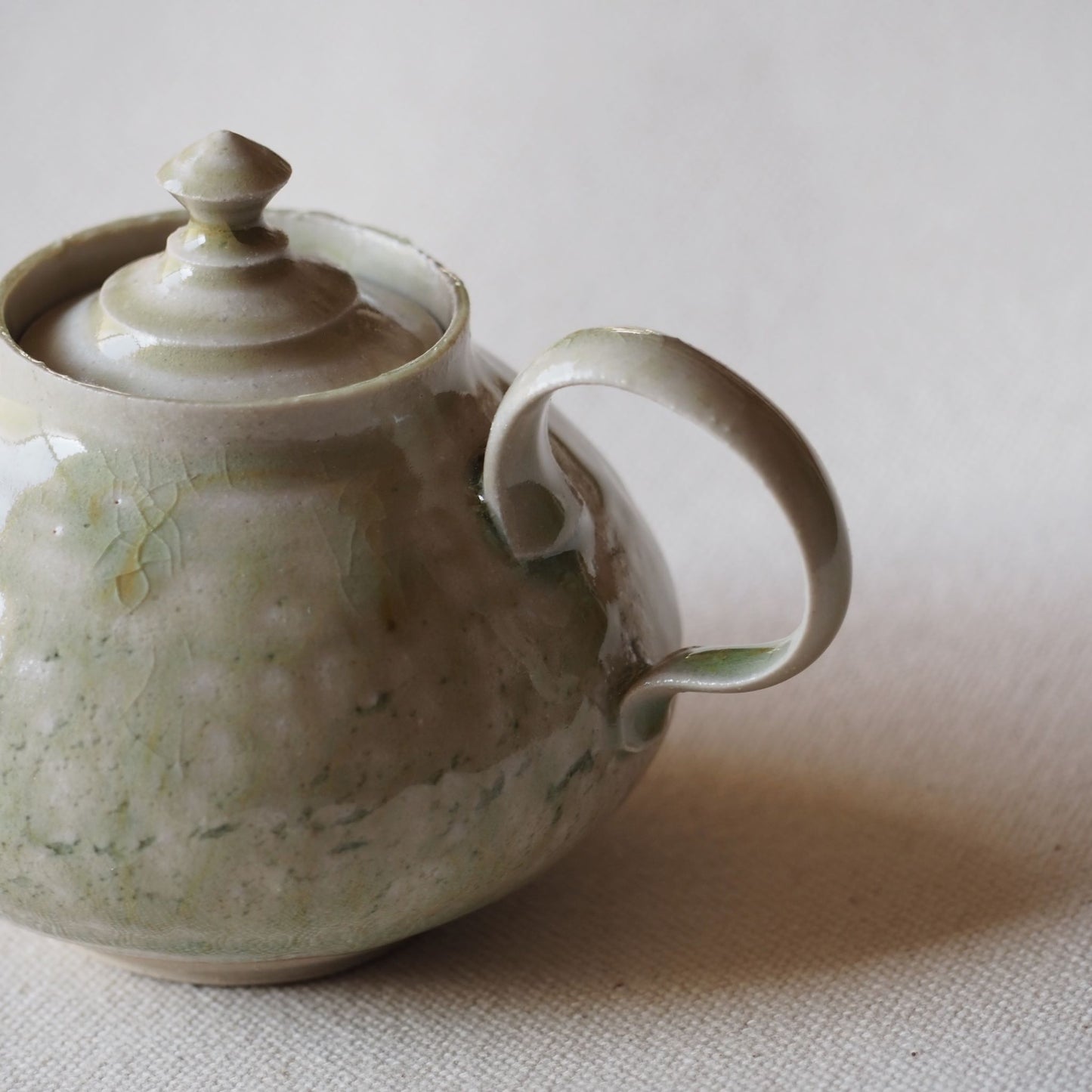 Kyoware ash glaze teapot B 120ml