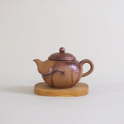 Bizenware Mori Ichiro studio Hidasuki teapot A (180ml)