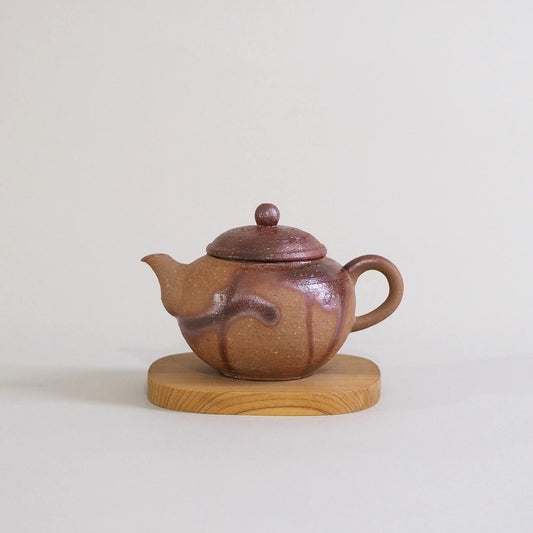 Bizenware Mori Ichiro studio Hidasuki teapot A (180ml)
