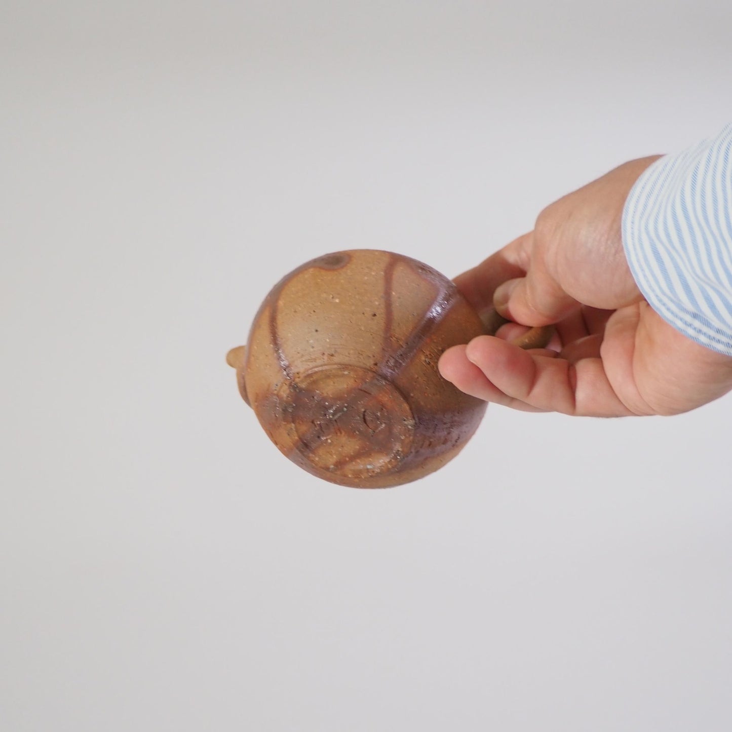 Bizenware Mori Ichiro studio Hidasuki teapot A (180ml)