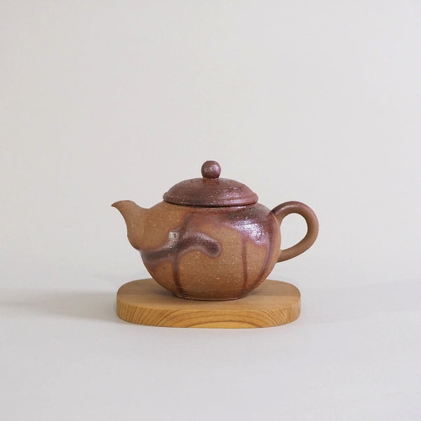 備前焼　緋襷　水差し　茶器 bizen-hidasuki-teapot-ma-