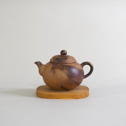 Bizenware Mori Ichiro studio Hidasuki teapot B (180ml)