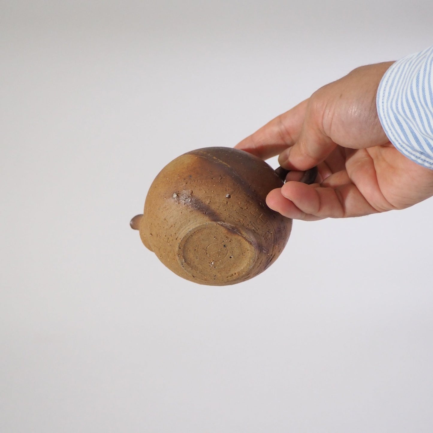 Bizenware Mori Ichiro studio Hidasuki teapot B (180ml)