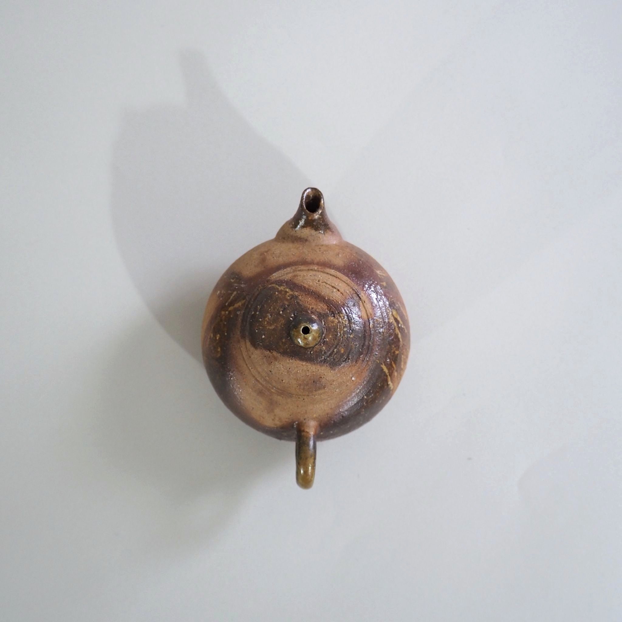 備前焼 森一朗工房作 緋襷中国茶急須 [東山堂煎茶器店 オンライン