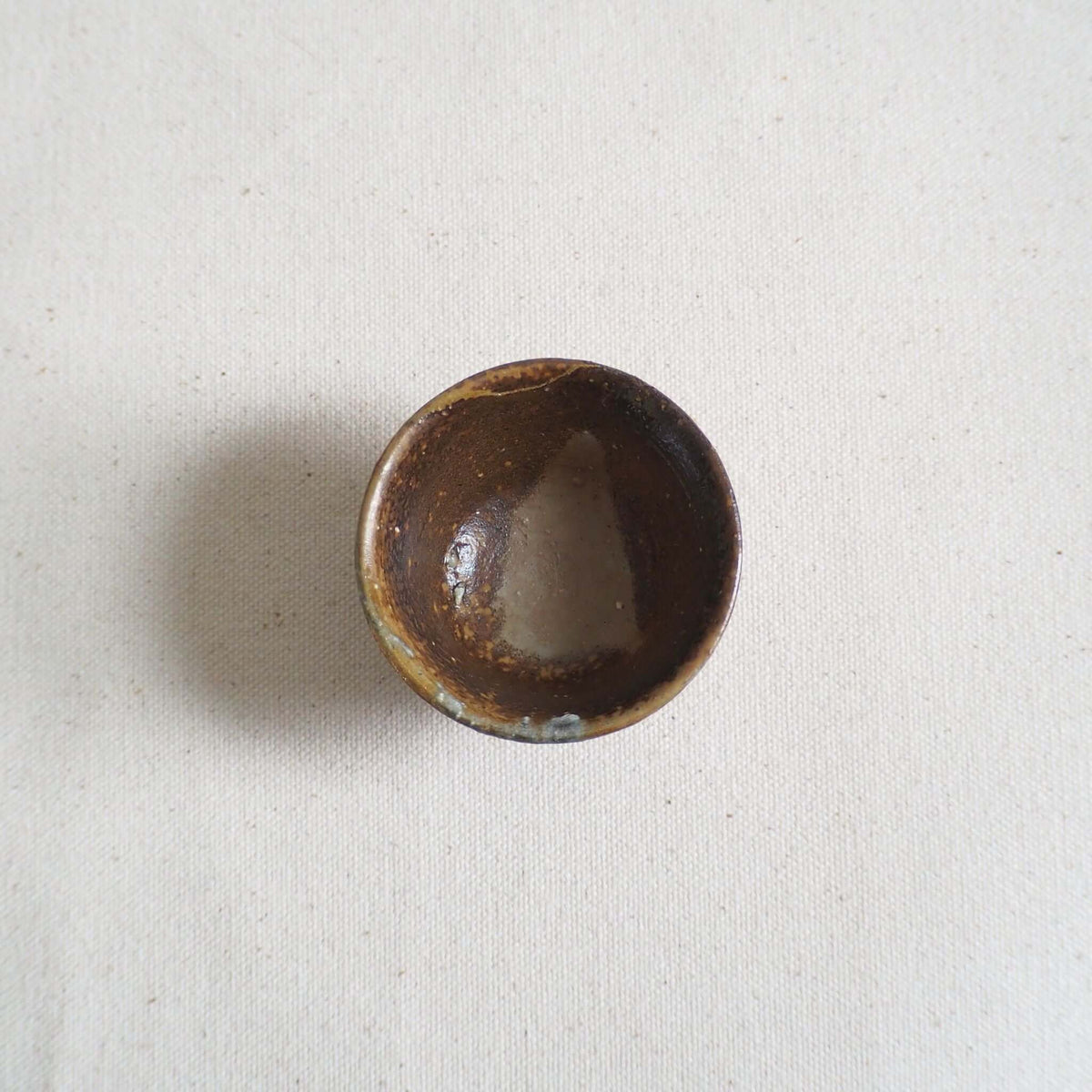 備前燒　森一朗作房　窯變茶杯A 50ml