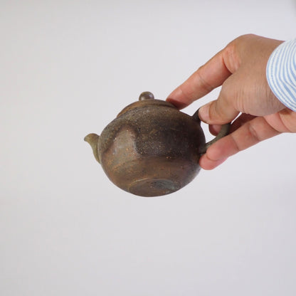 Bizenware Mori Ichiro studio kiln change teapot (200ml)