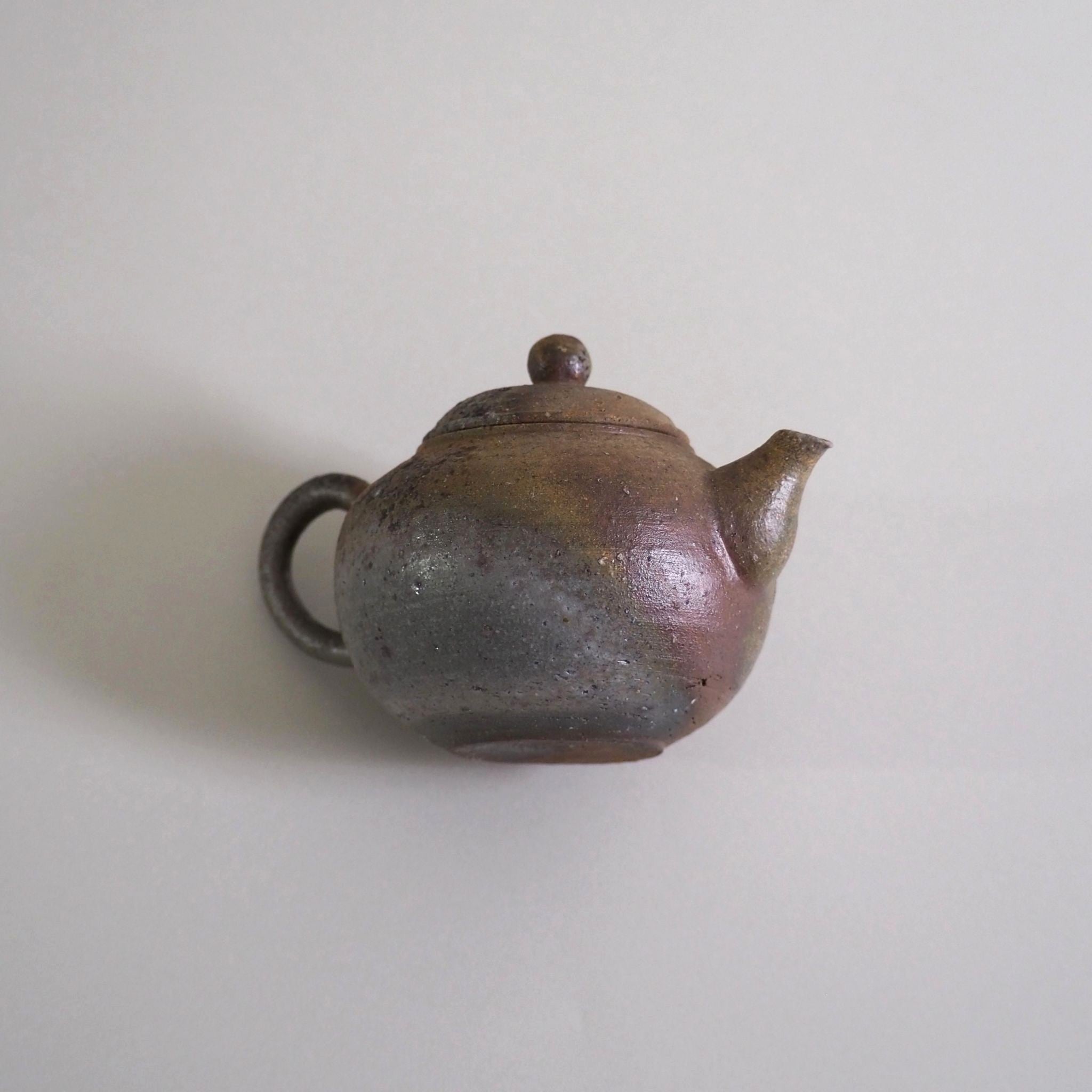 備前焼 森一朗工房作 窯変急須 [東山堂煎茶器店 オンラインショップ