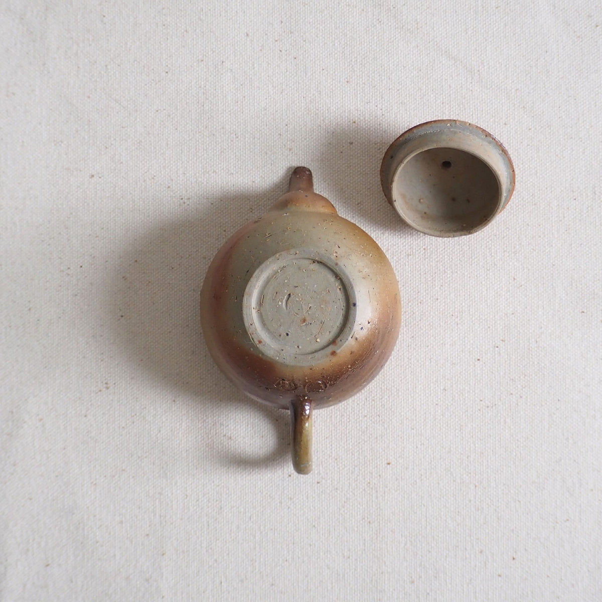 Bizenware Mori Ichiro studio kiln change teapot (130ml)