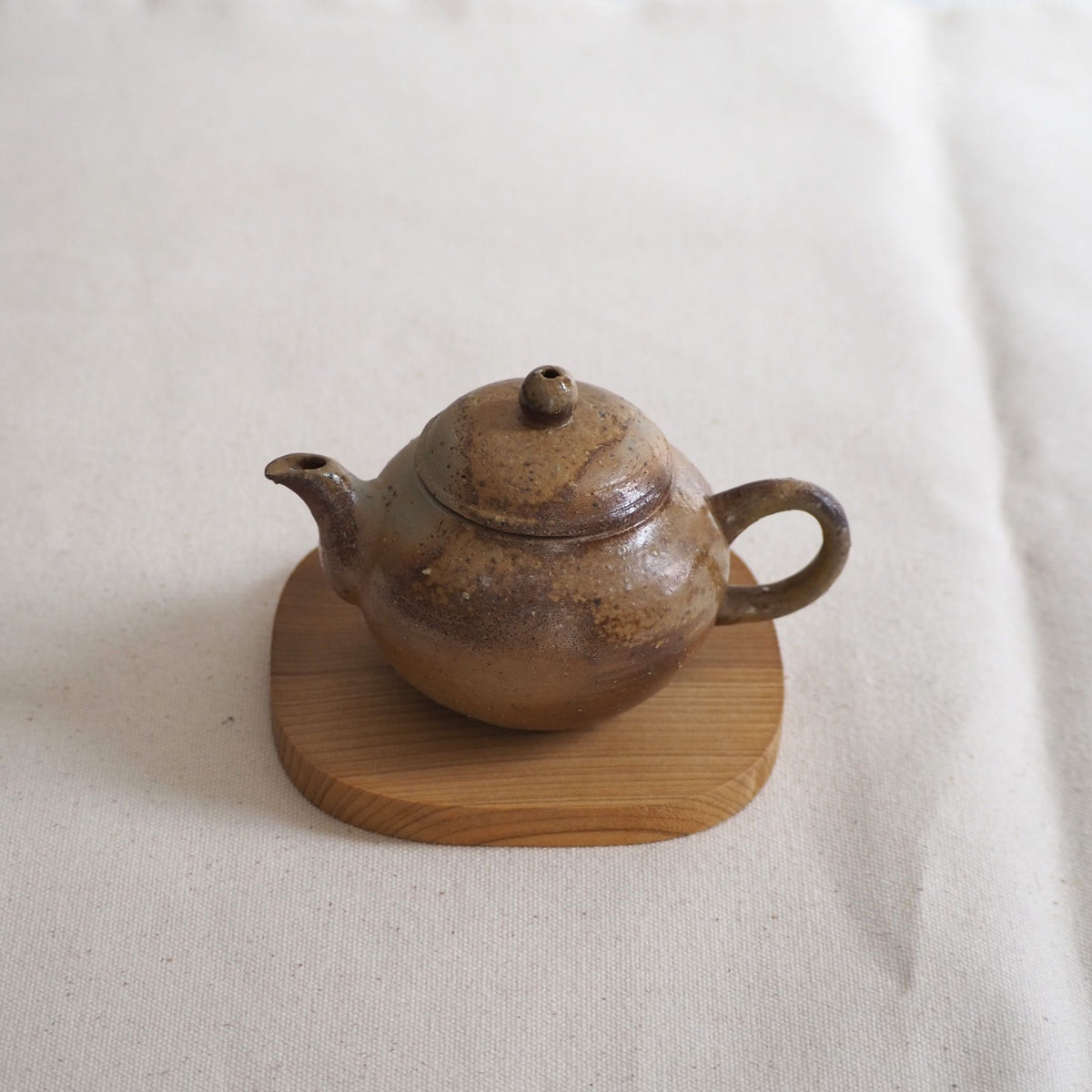 Bizenware Mori Ichiro studio kiln change teapot (130ml)