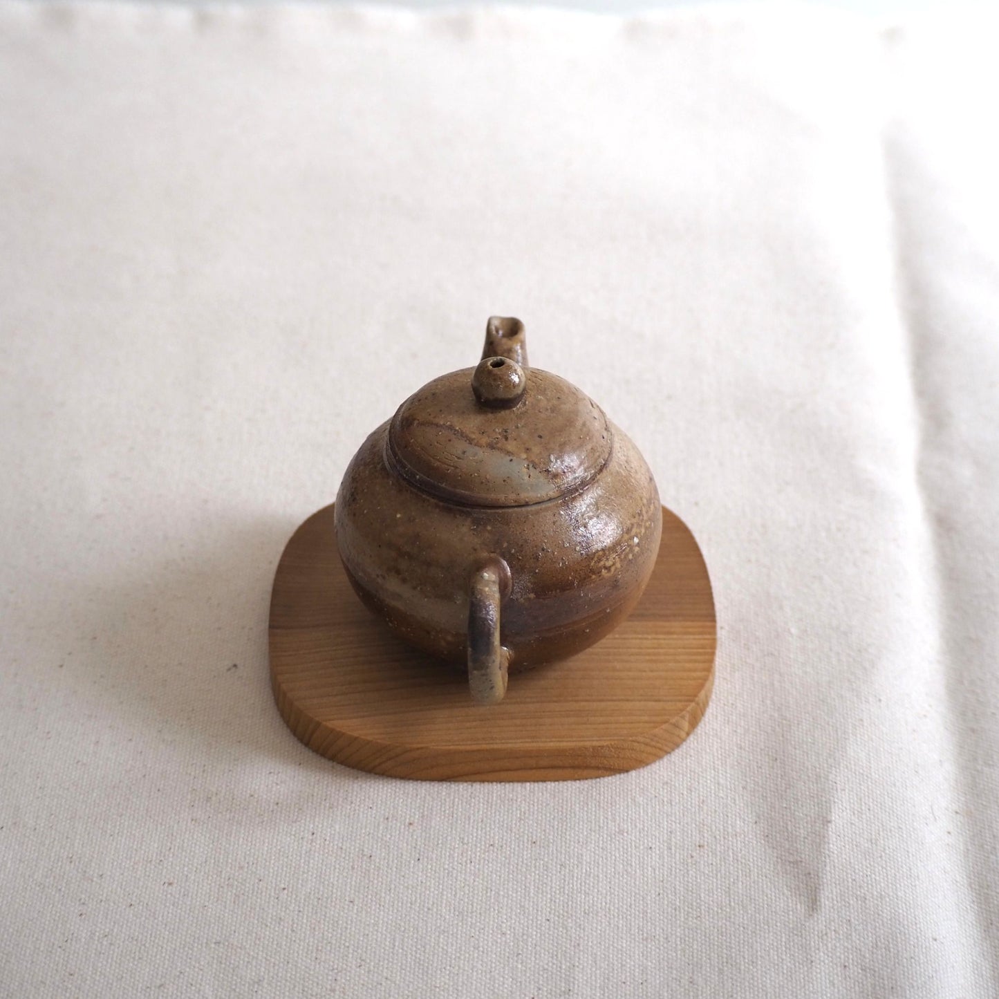 Bizenware Mori Ichiro studio kiln change teapot (130ml)