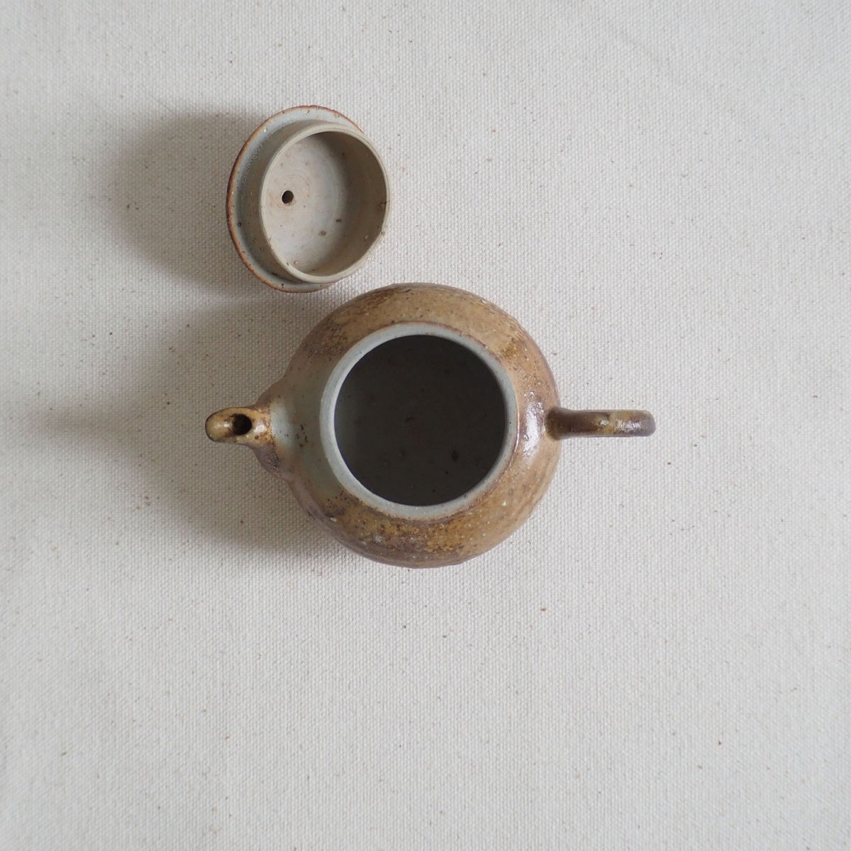 Bizenware Mori Ichiro studio kiln change teapot (130ml)