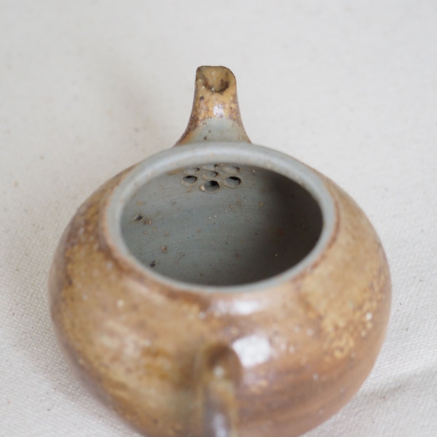 Bizenware Mori Ichiro studio kiln change teapot (130ml)