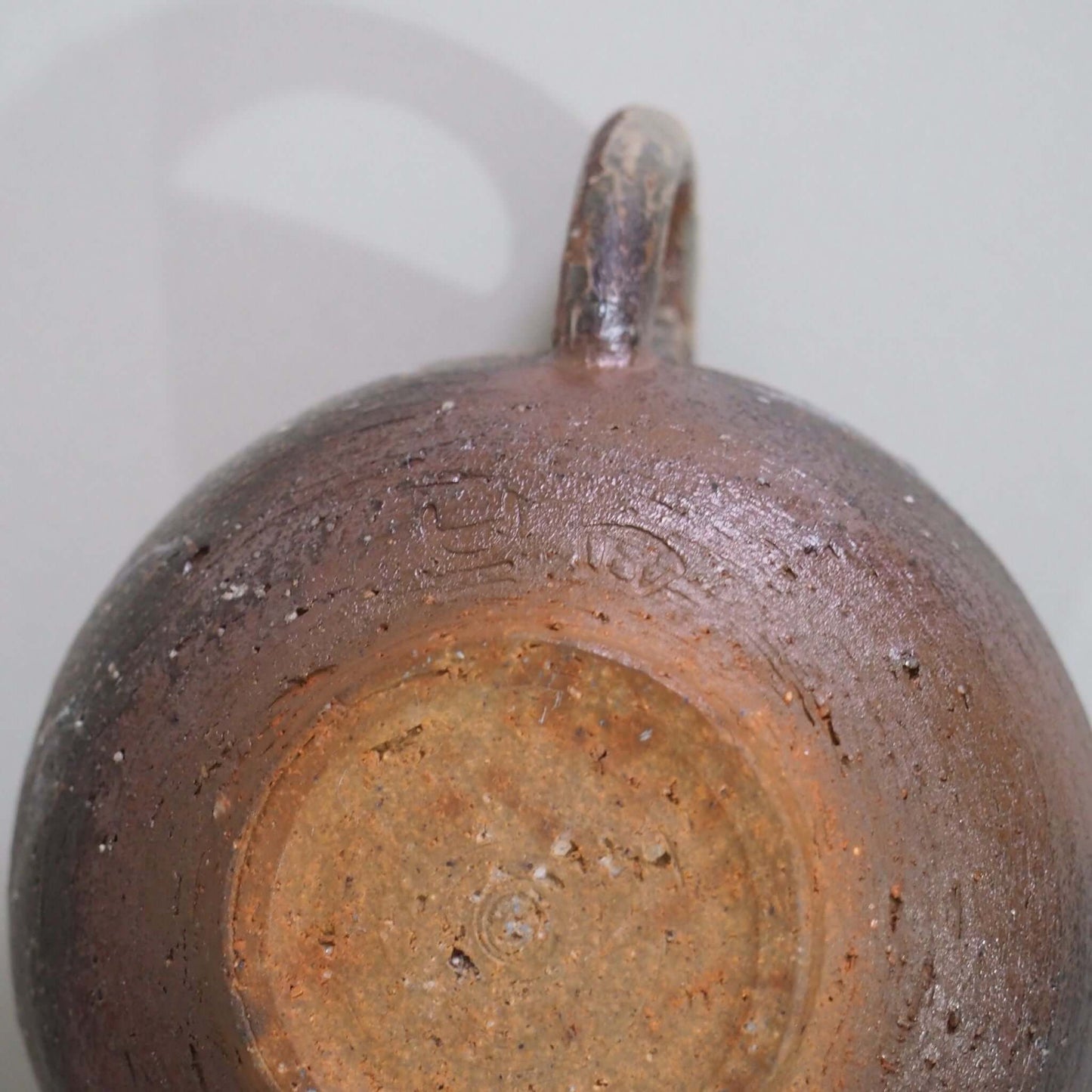 Bizen ware Ichiro Mori studio Sesame Kiln-Changed Teapot 180ml