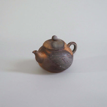 Bizen ware Ichiro Mori studio Sesame Kiln-Changed Teapot 180ml