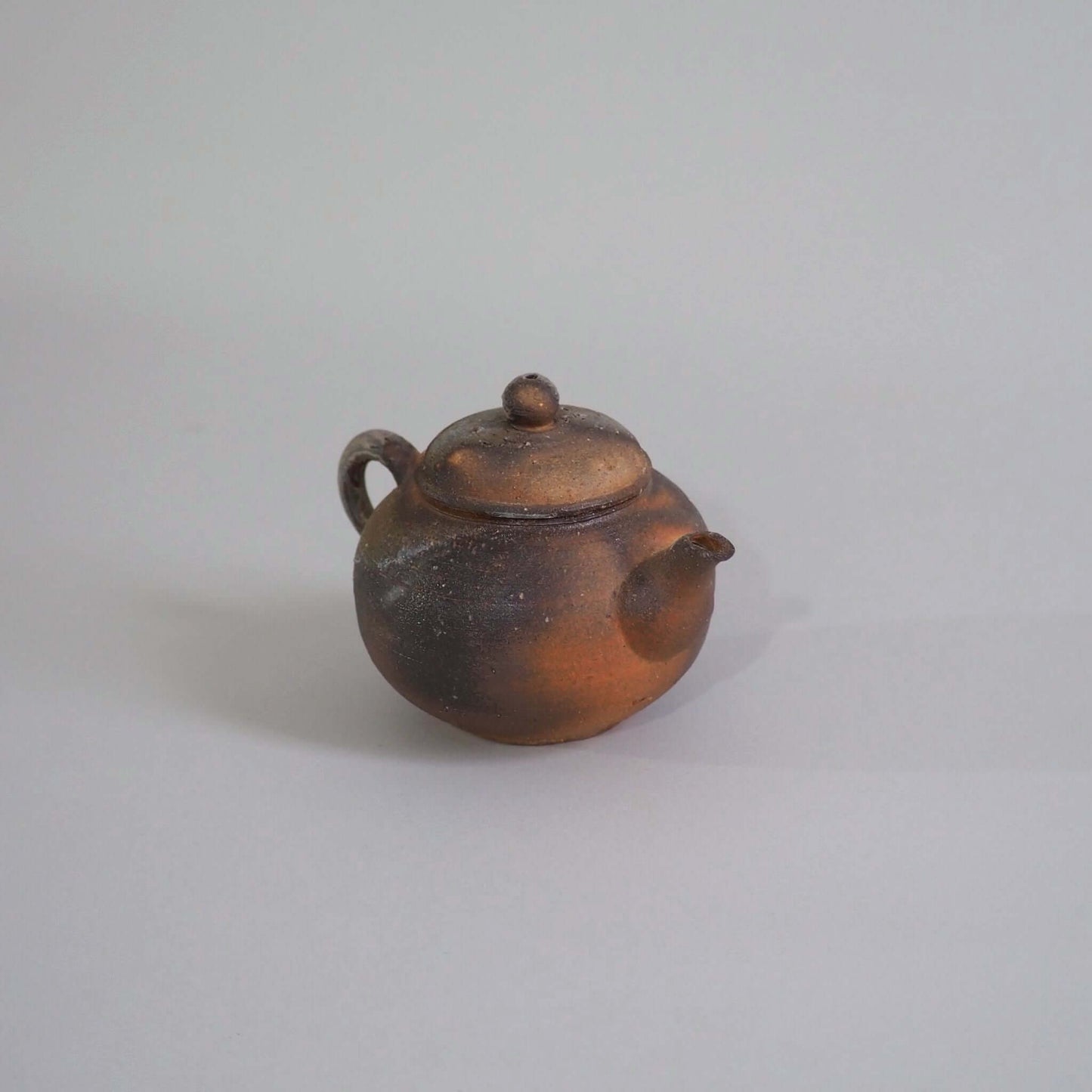 Bizen ware Ichiro Mori studio Sesame Kiln-Changed Teapot 180ml