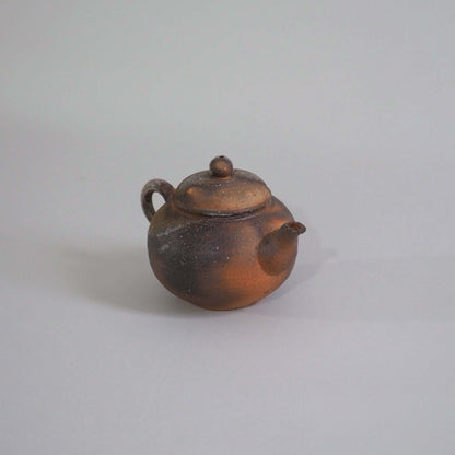 Bizen ware Ichiro Mori studio Sesame Kiln-Changed Teapot 180ml