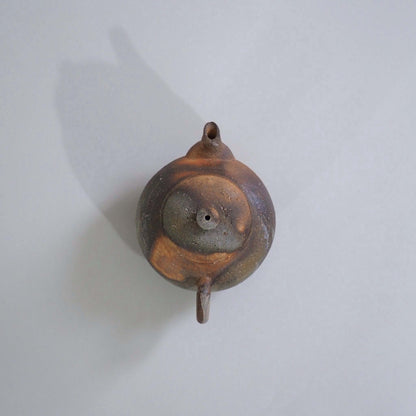 Bizen ware Ichiro Mori studio Sesame Kiln-Changed Teapot 180ml