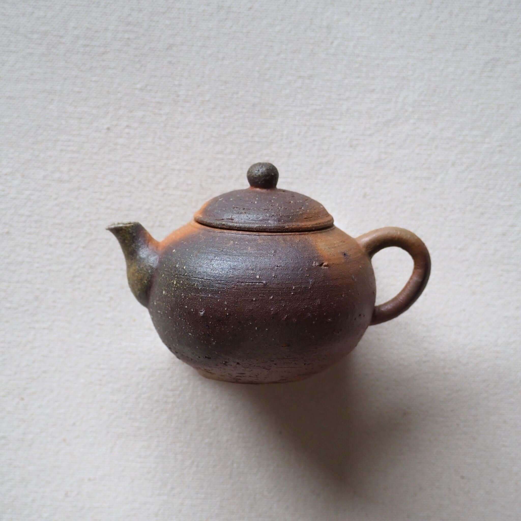 備前焼　古い備前宝瓶　在銘　煎茶器　煎茶道具　急須　中国茶 備前焼古い備前宝瓶在銘煎茶器煎茶道具急須中国茶