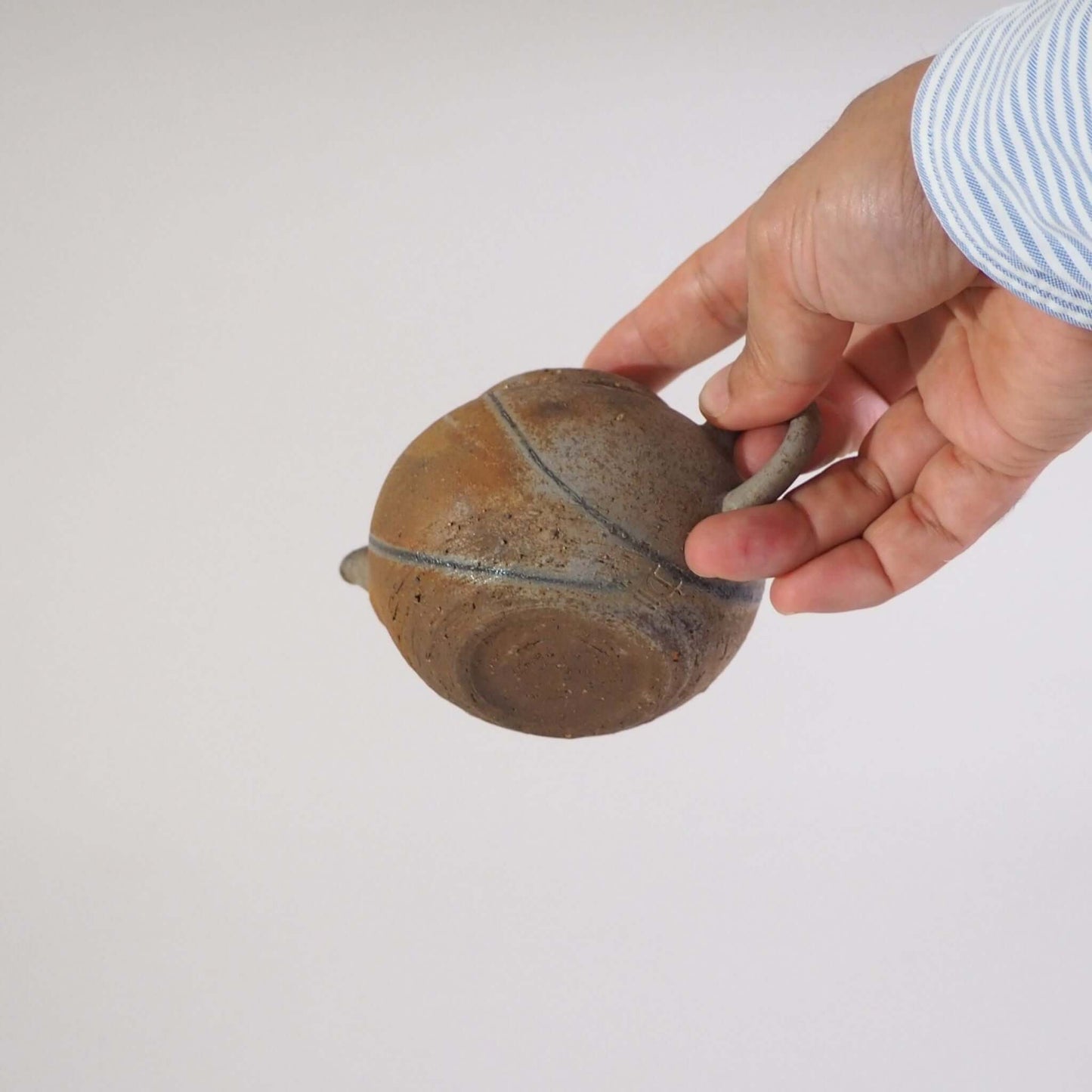 Bizen ware Ichiro Mori studio Goma (Sesame) Teapot B 180ml