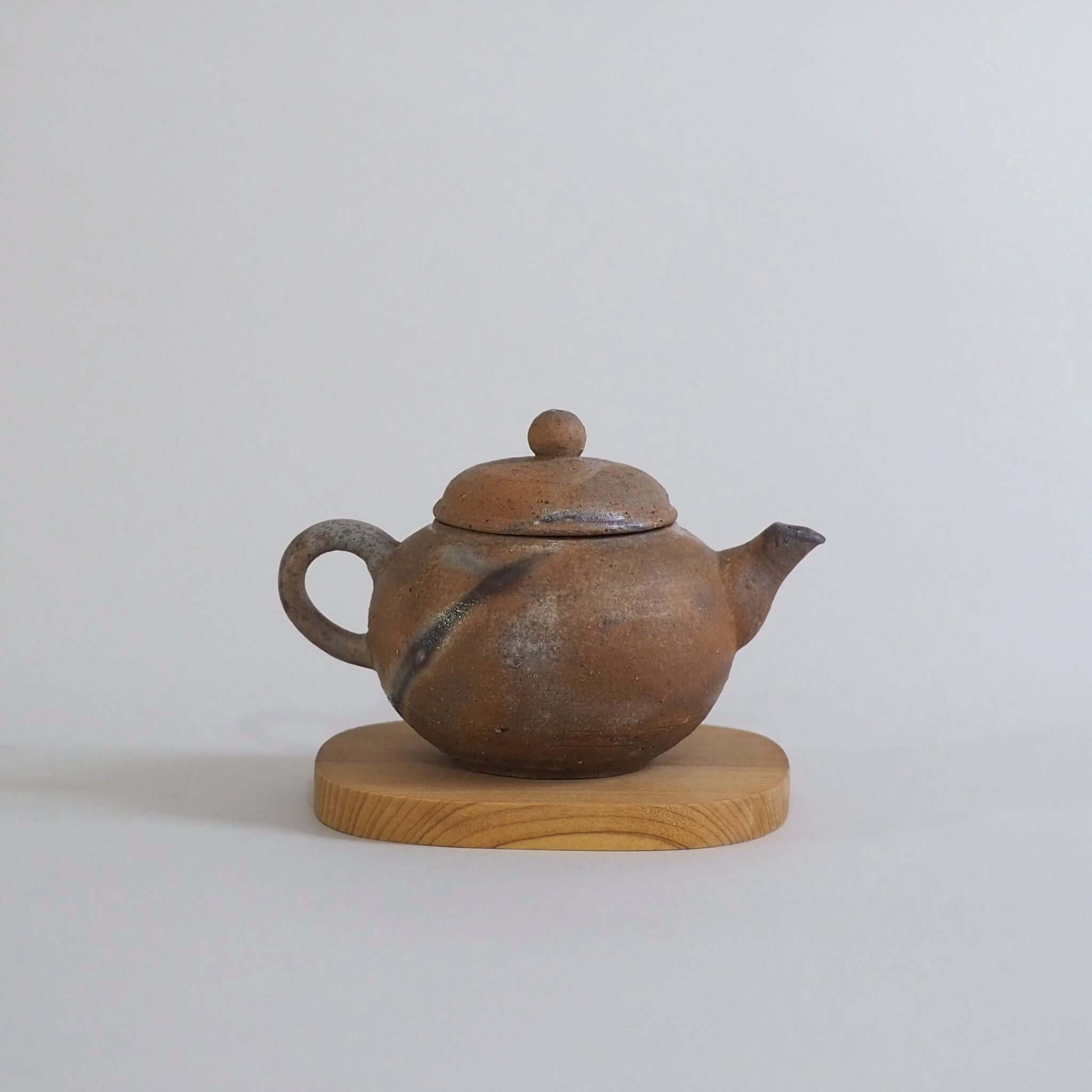 備前焼 森一朗工房作 胡麻急須 [東山堂煎茶器店 オンラインショップ