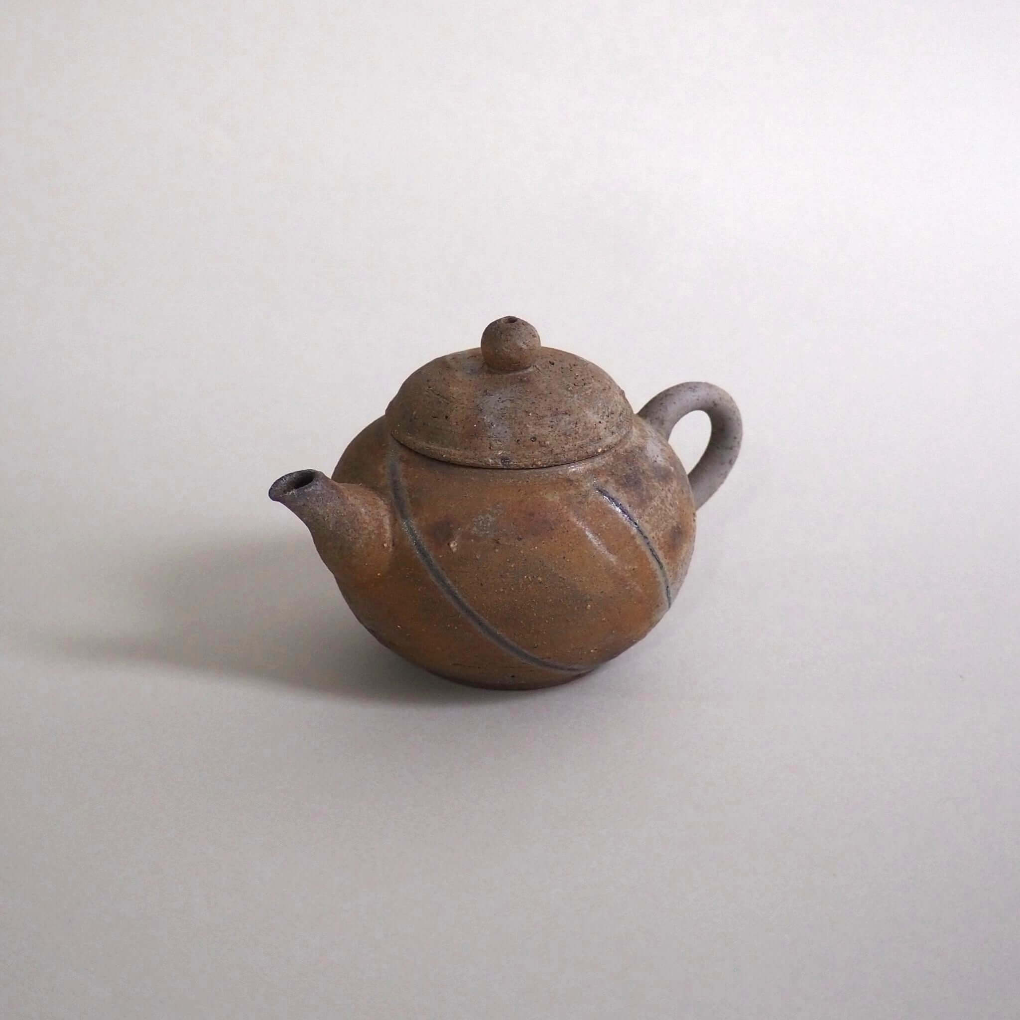 備前焼 森一朗工房作 胡麻急須 [東山堂煎茶器店 オンラインショップ