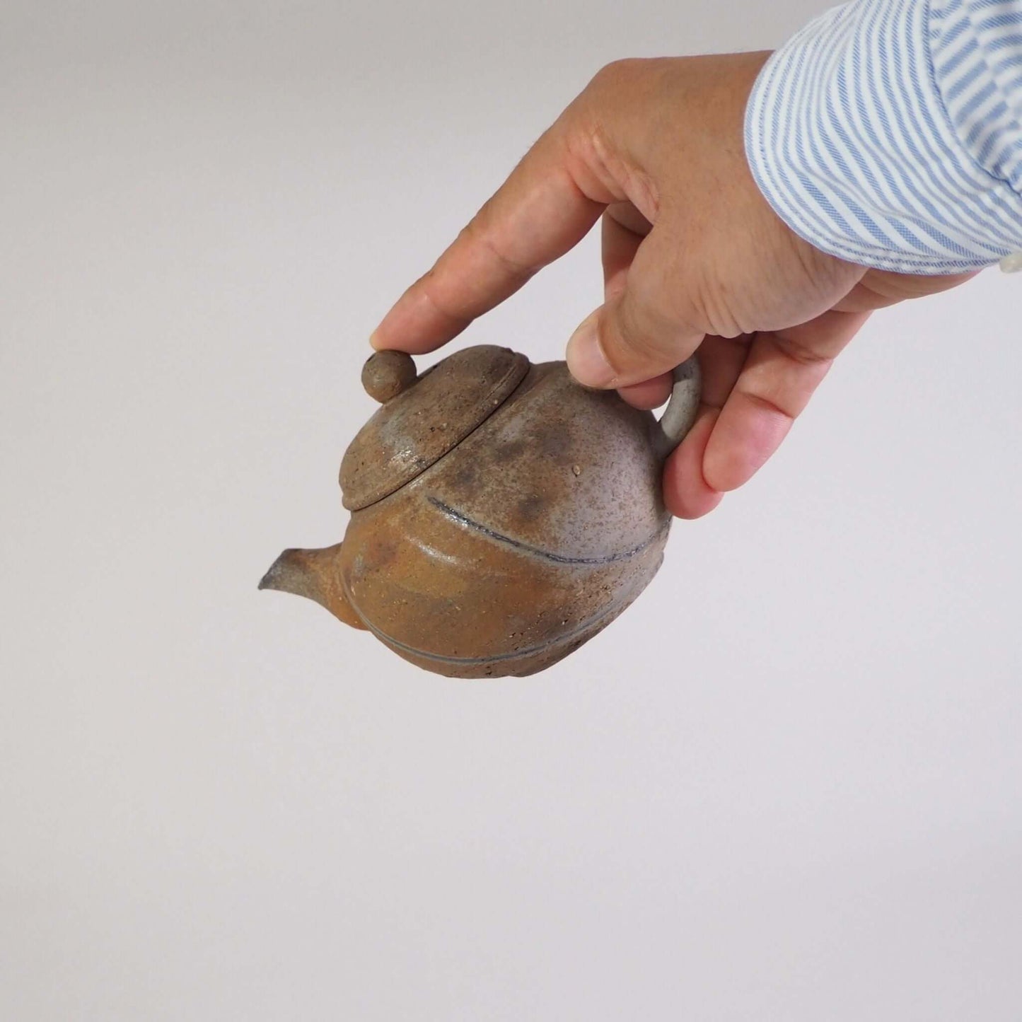 Bizen ware Ichiro Mori studio Goma (Sesame) Teapot B 180ml