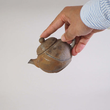 Bizen ware Ichiro Mori studio Goma (Sesame) Teapot B 180ml