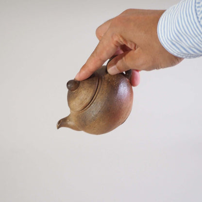 Bizen ware Ichiro Mori studio Goma (Sesame) Teapot C 180ml