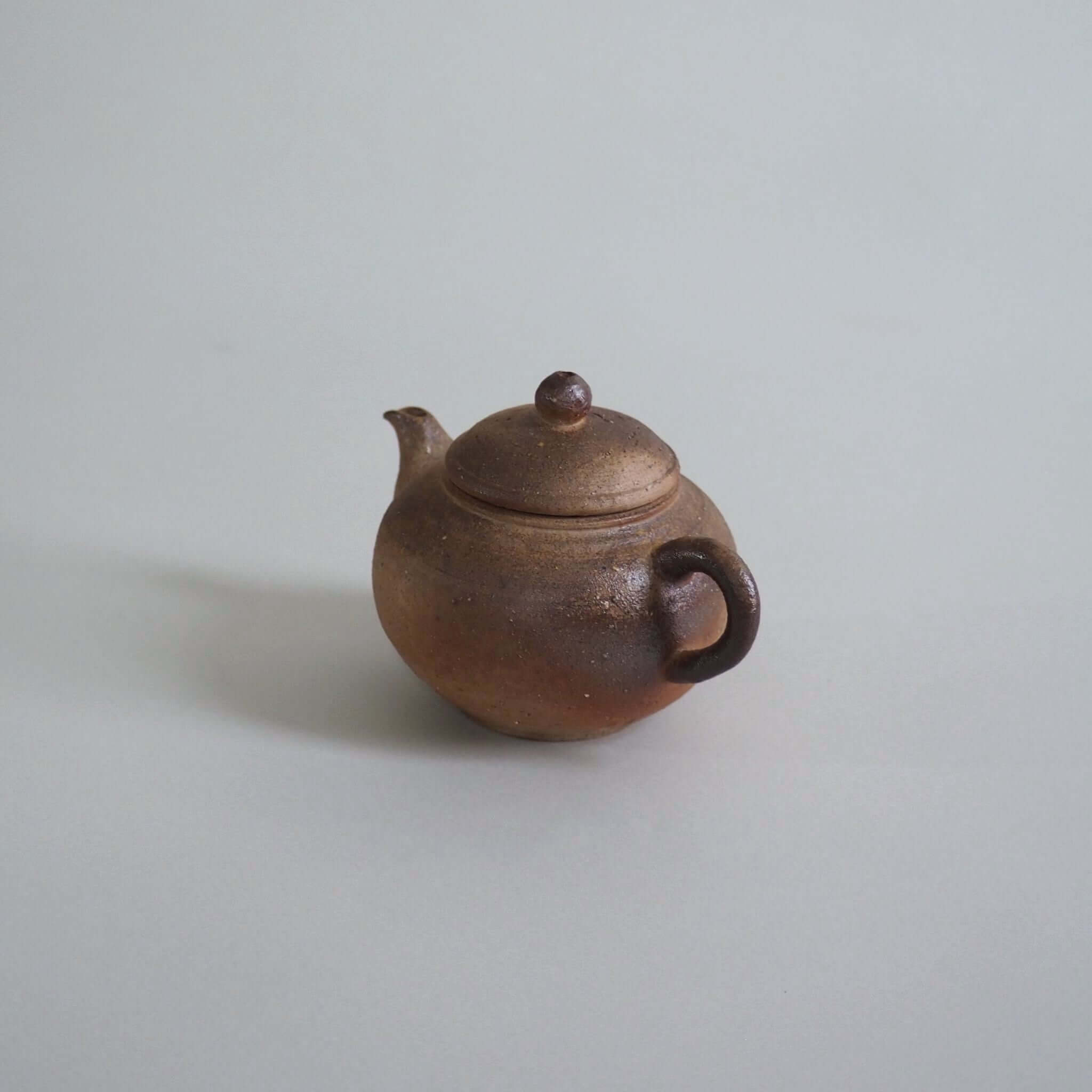 備前焼 森一朗工房作 胡麻急須 [東山堂煎茶器店 オンラインショップ