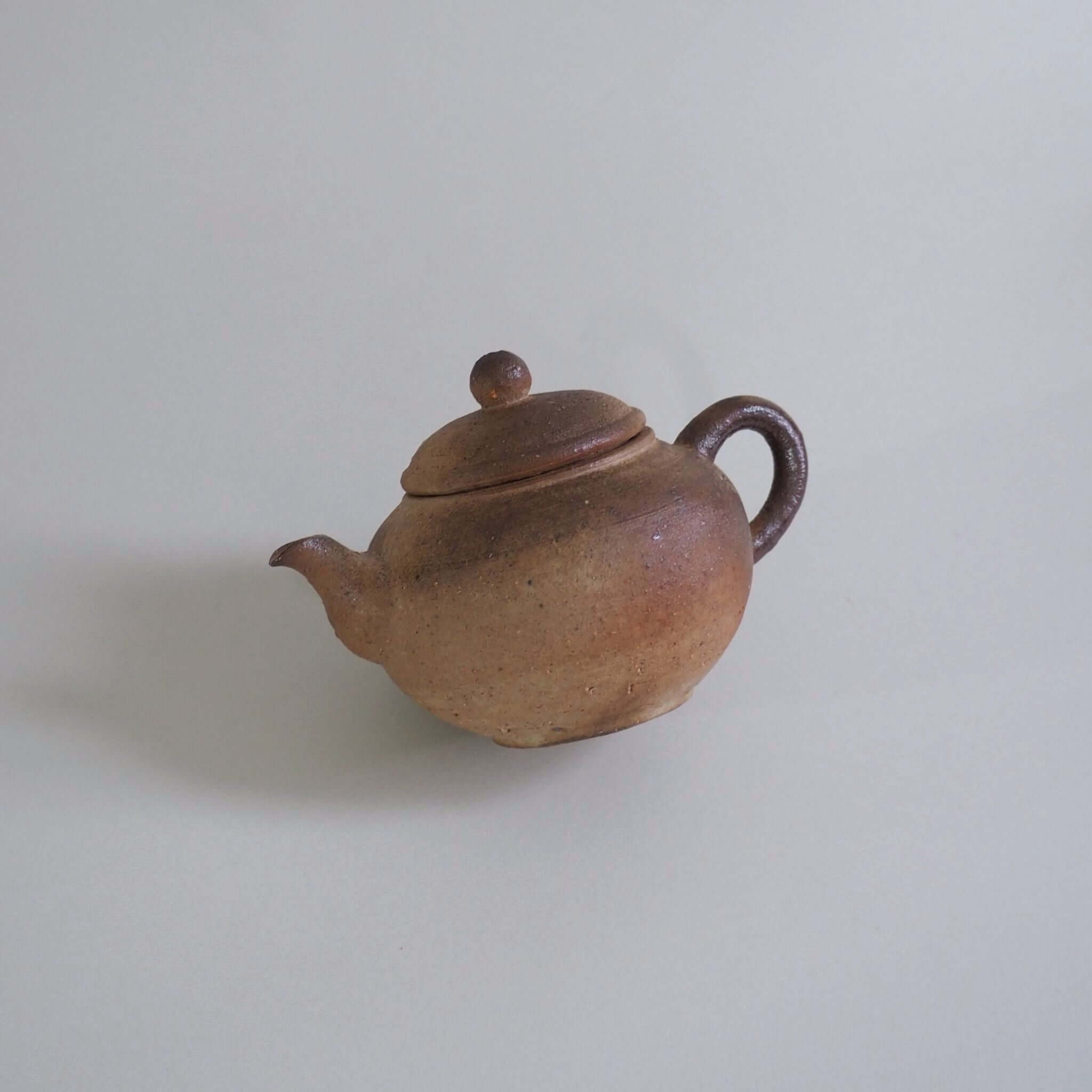 備前焼 森一朗工房作 胡麻急須 [東山堂煎茶器店 オンラインショップ