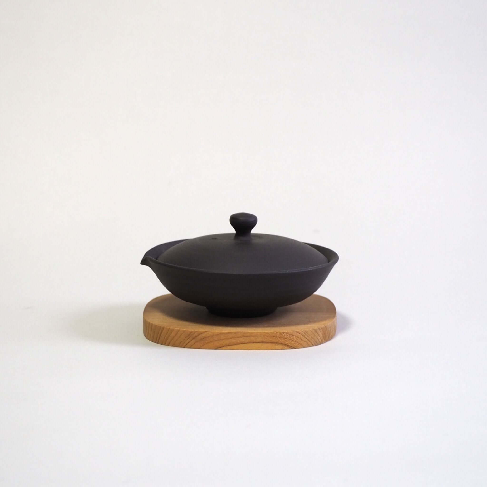 常滑焼 黒泥絞り出し 玉光陶園作 [東山堂煎茶器店 オンラインショップ