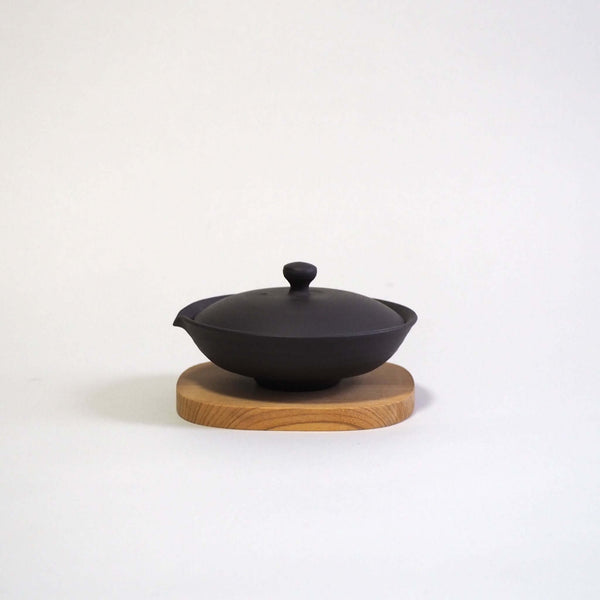常滑焼 黒泥絞り出し 玉光陶園作 [東山堂煎茶器店 オンライン 常滑焼 黒泥絞り出し 玉光陶園作 [東山堂煎茶器店 オンライン