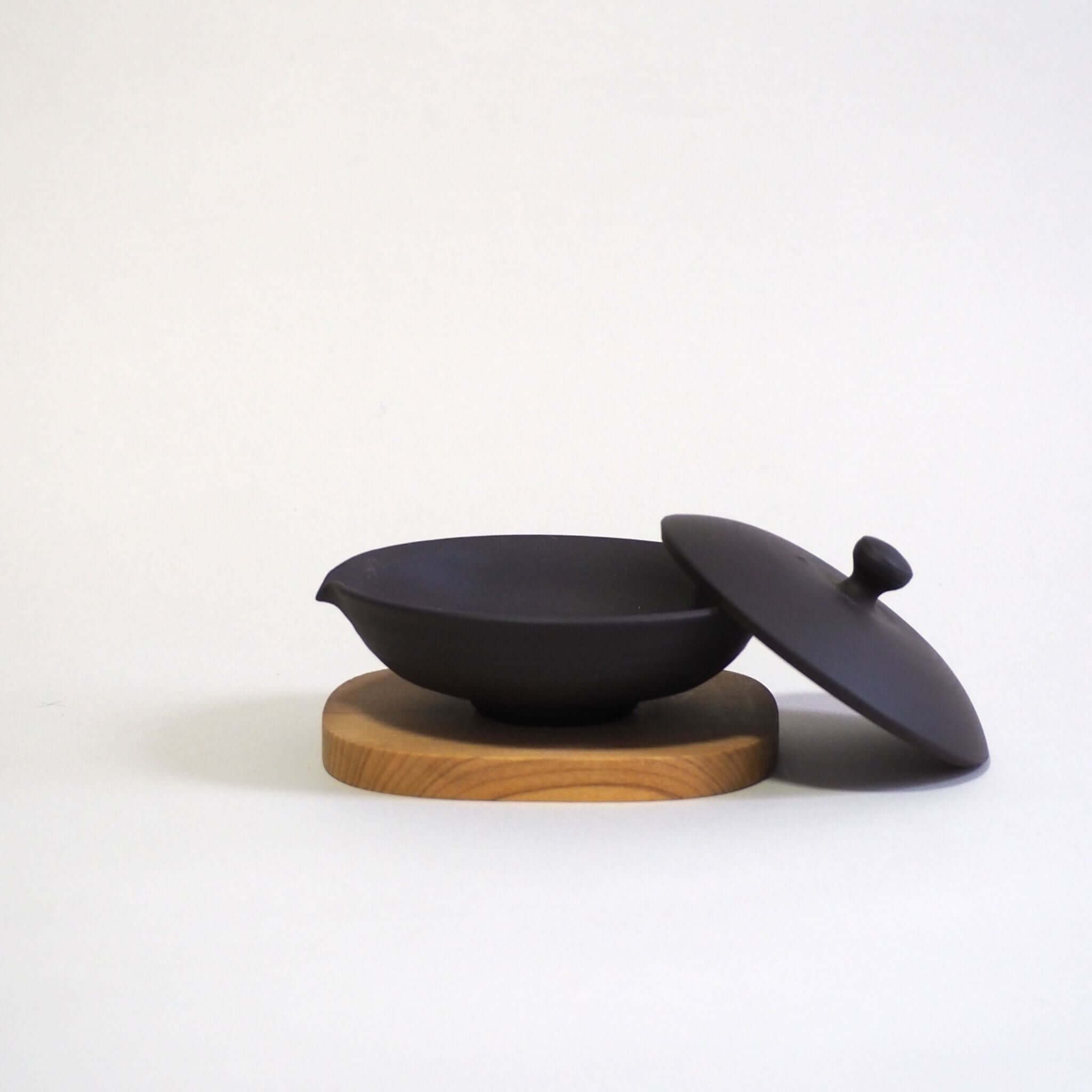 常滑焼 黒泥絞り出し 玉光陶園作 [東山堂煎茶器店 オンラインショップ