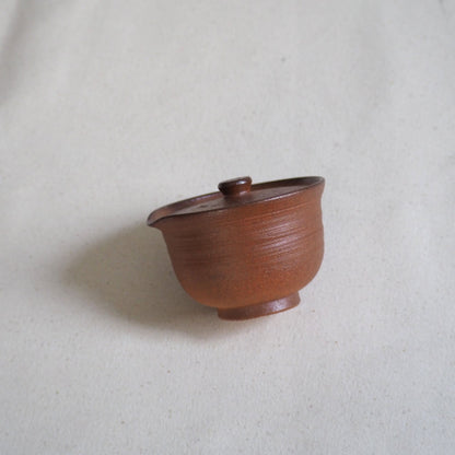 Shigaraki ware Soutouen kiln Sencha Houhin, dark brown (100ml)