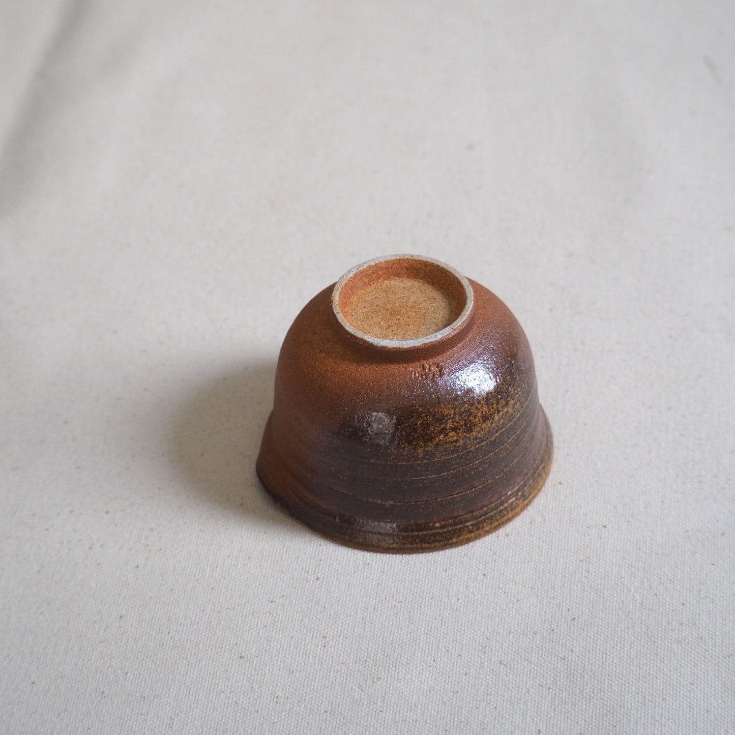 Shigaraki ware Soutouen kiln Sencha Houhin, dark brown (100ml)