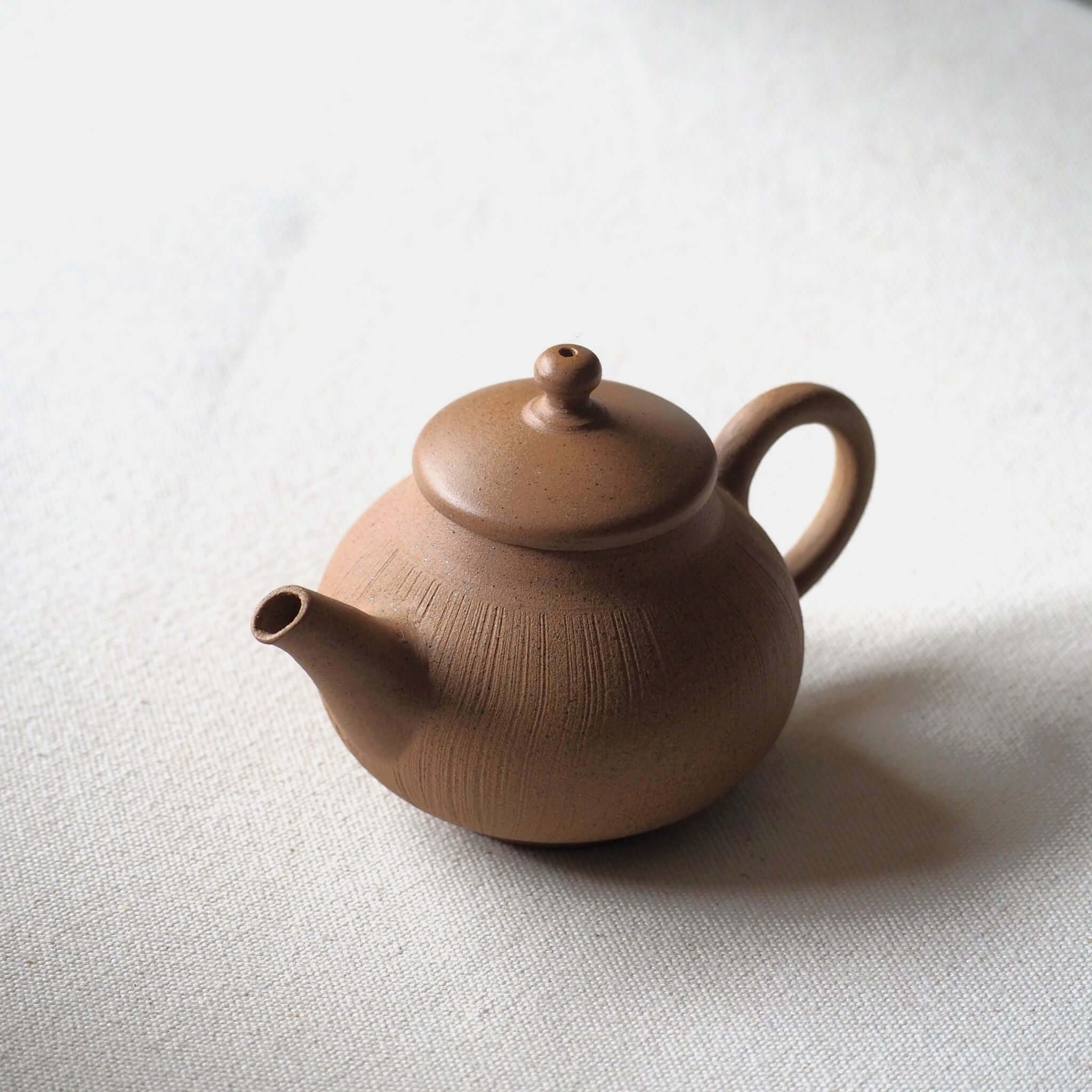 常滑烧茶焼締茶壶日本手工茶壶– 煎茶中国茶台湾茶向け日本の急須/茶壺 
