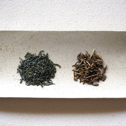 Tea gift "Green tea is the best"  Pan-roasted green tea and roasted tea