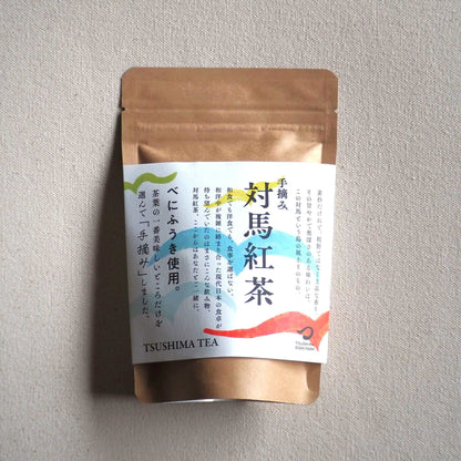 手摘み　対馬紅茶 30g　(茶葉)