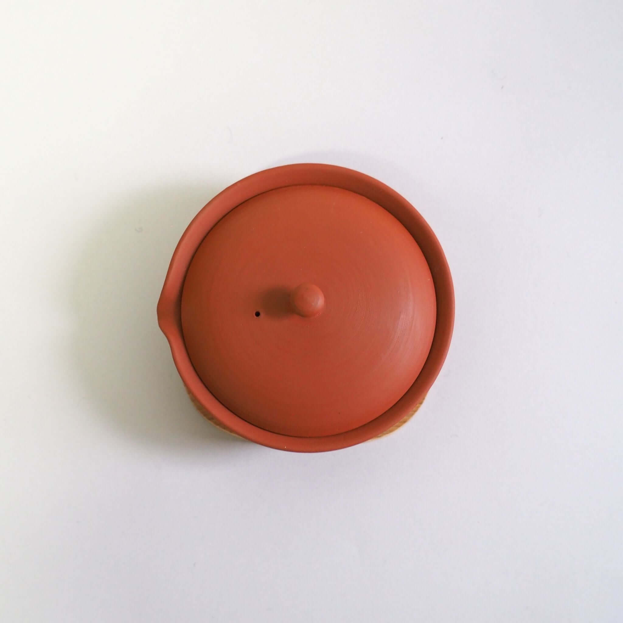 Tokoname Ware Gyokko kiln red clay Gyokuro teaware [Tozando