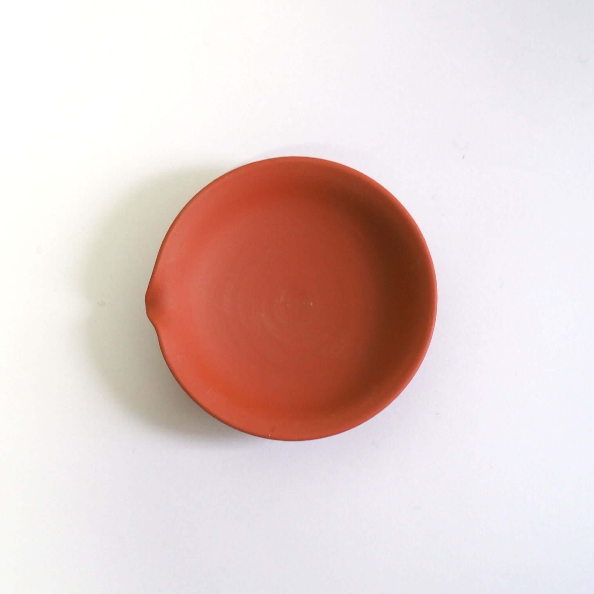 常滑焼 朱泥絞り出し 玉光陶園作 [東山堂煎茶器店 オンラインショップ