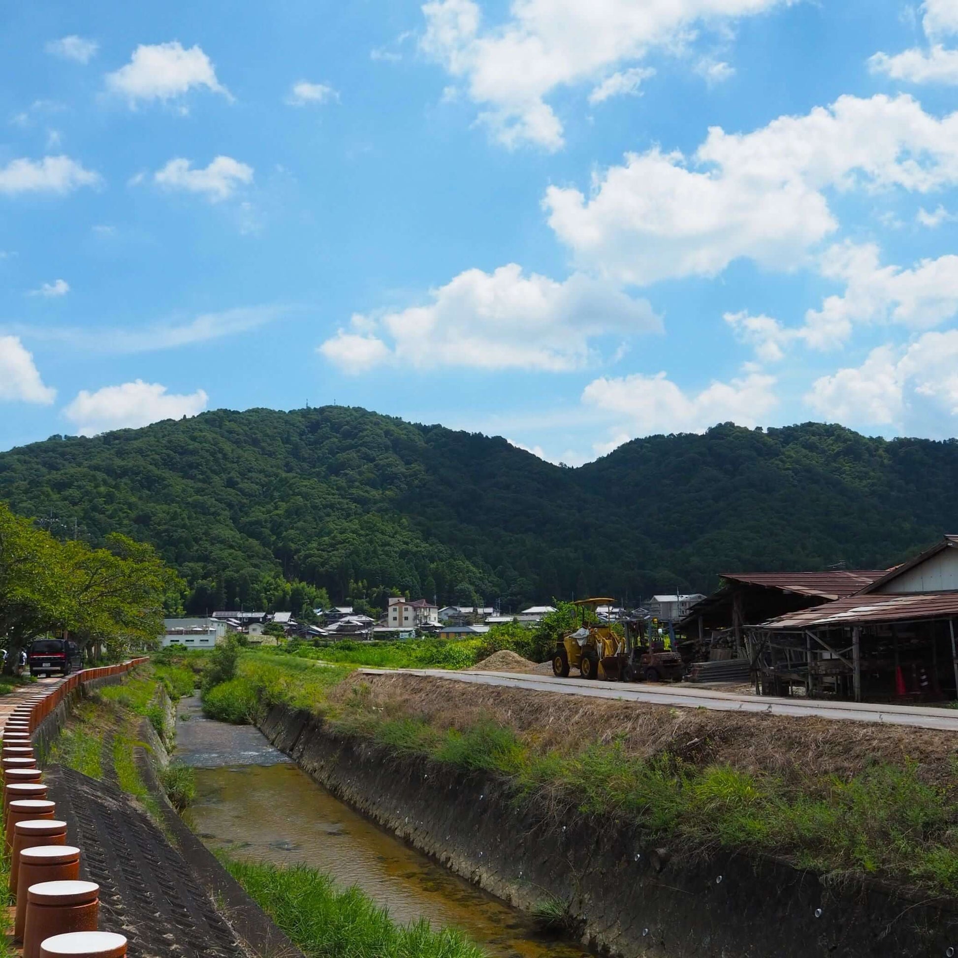 信楽の風景