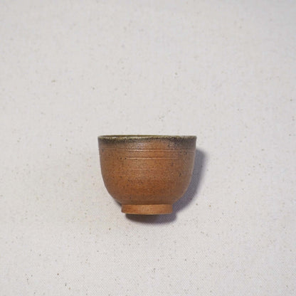 信楽焼 宗陶苑作 窯変煎茶杯 60ml 側面