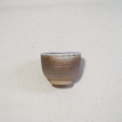 信楽焼　宗陶苑作　煎茶杯　窯変薄紫A　60ml