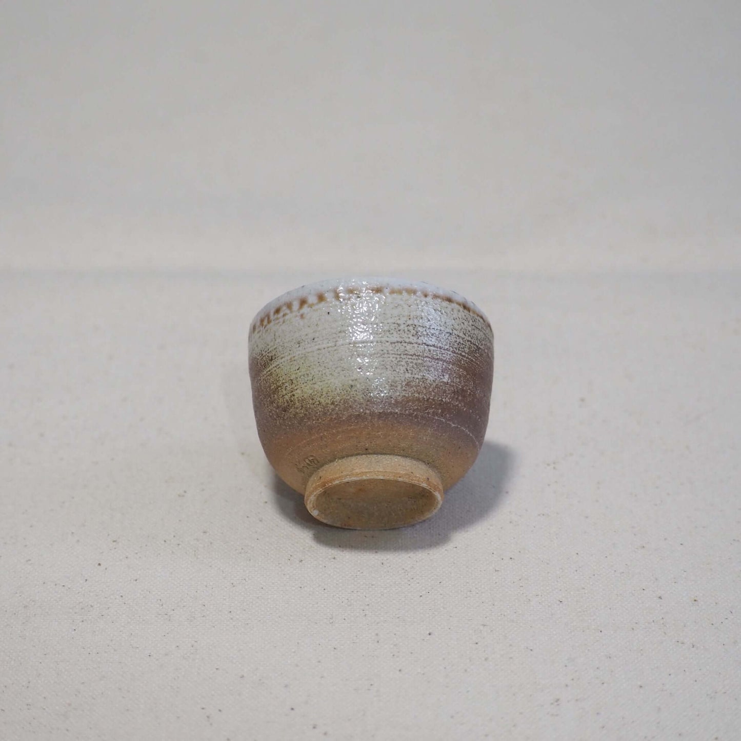 信楽焼　宗陶苑作　煎茶杯　窯変薄紫A　60ml