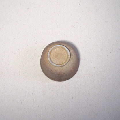 信乐烧，曹洞园出品，煎茶杯，窑烧浅紫色B，60毫升