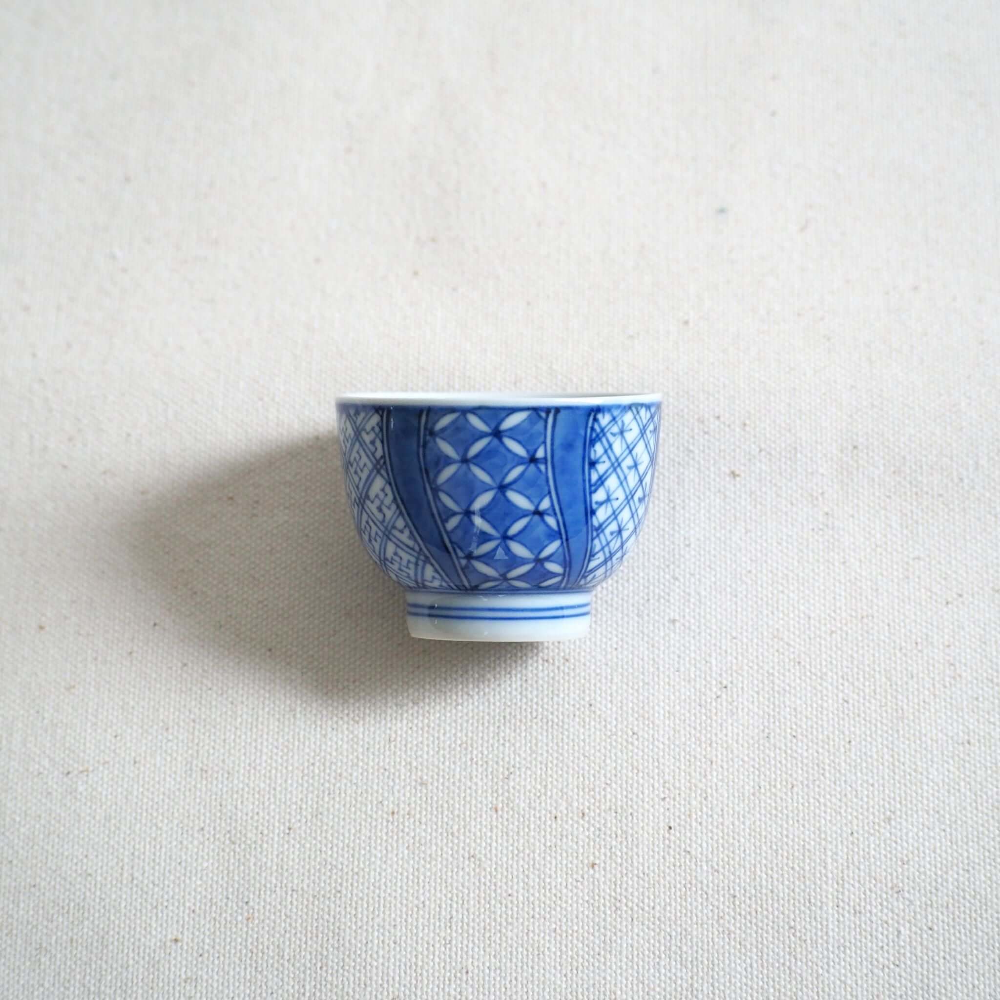 京焼 昭阿弥 染付祥瑞茶杯 50ml | 煎茶・中国茶・台湾茶向け手描き磁器