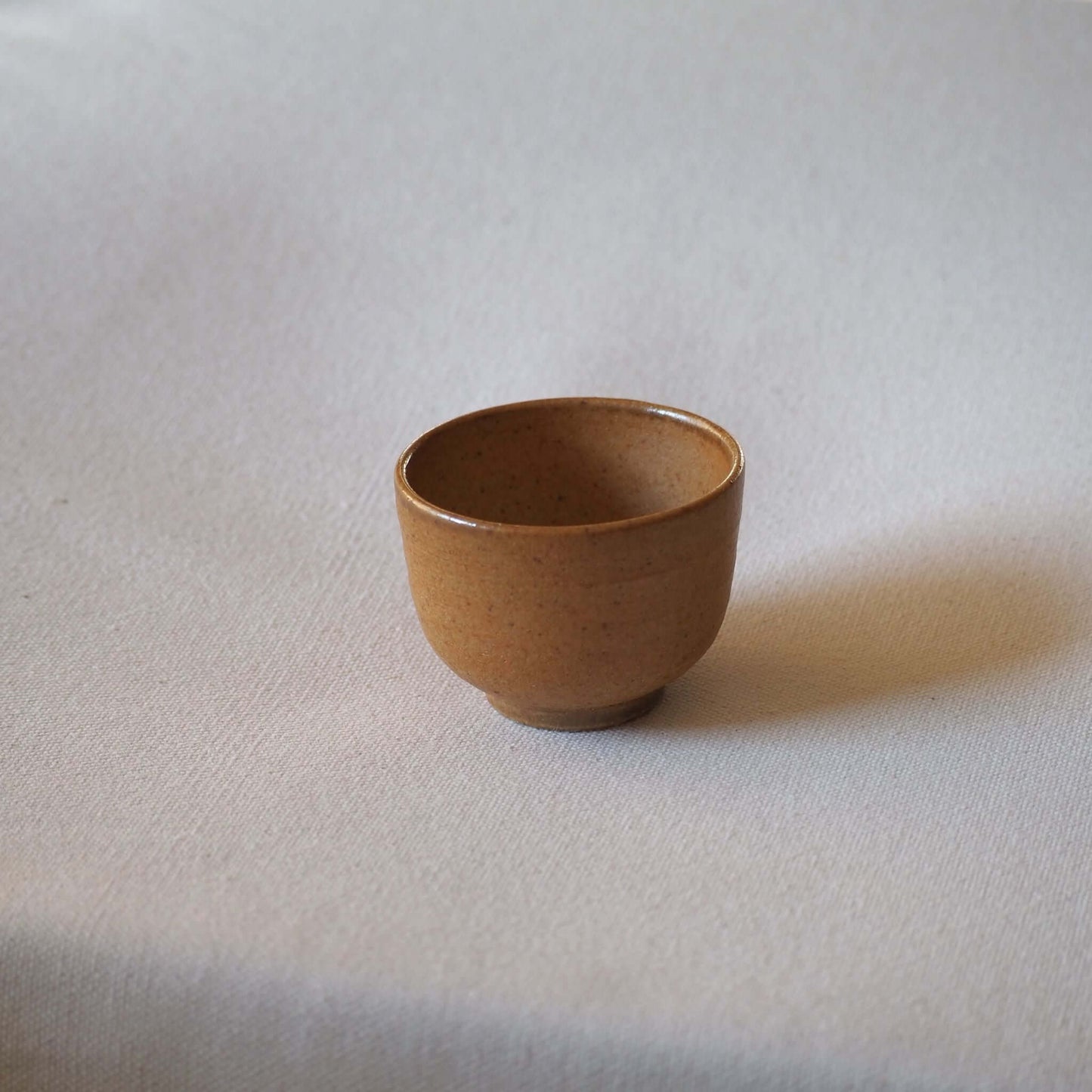 Shigaraki ware Sencha tea cup light brown (30ml)