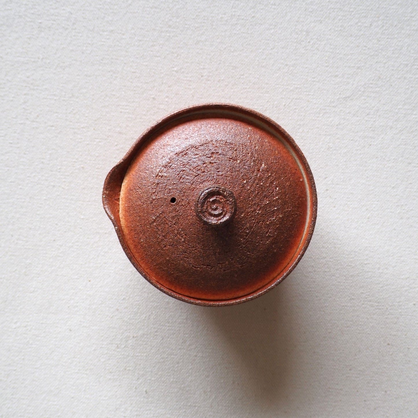 Shigaraki-ware Coarse-grained red teaware