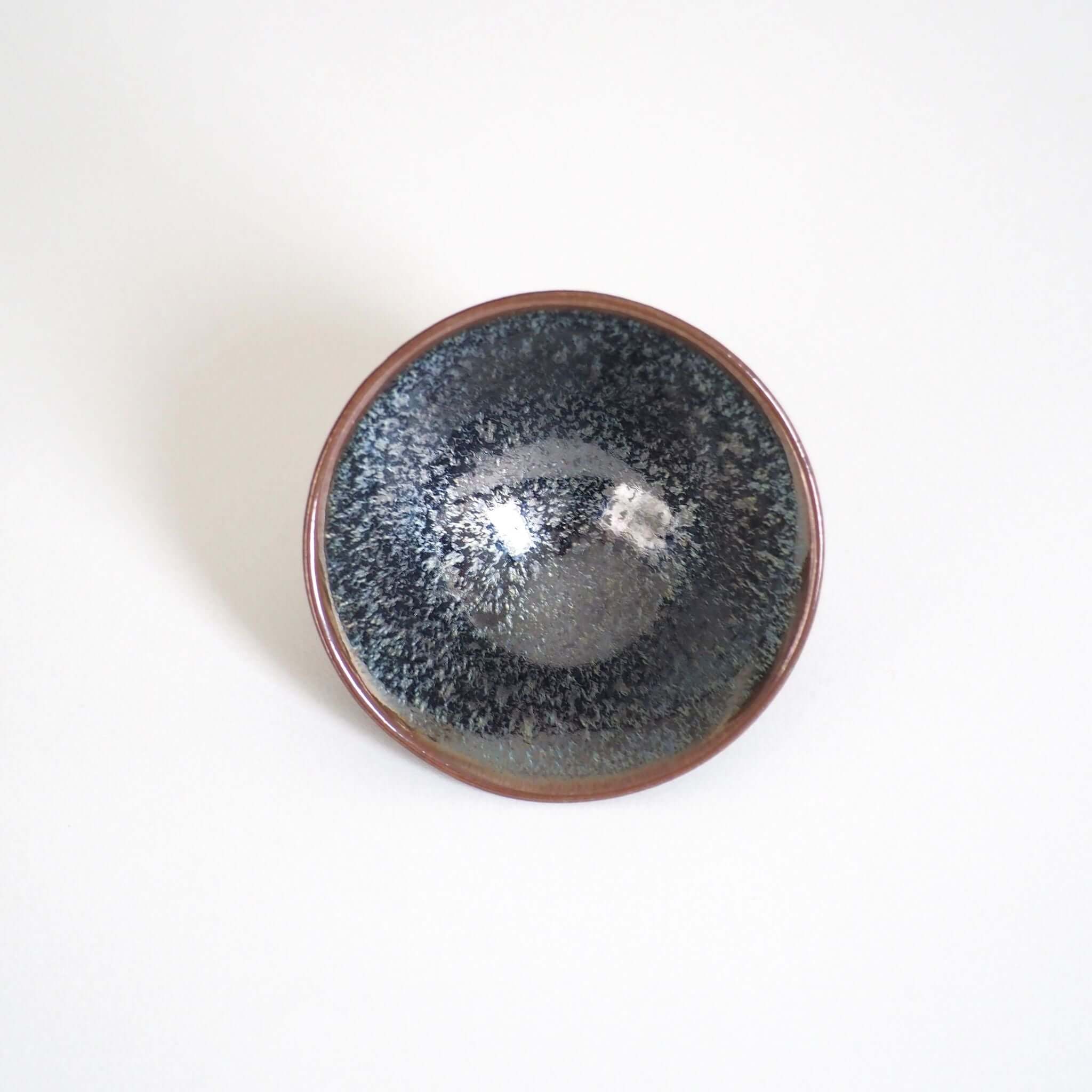 天目釉茶杯 京焼 石雲窯 | 煎茶 中国茶 台湾茶向け 茶器 – 煎茶 中国茶